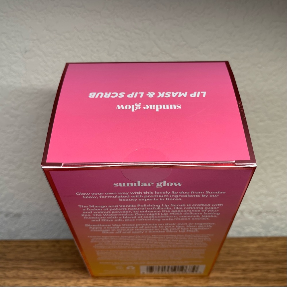 BNIB sundae glow Lip Mask & Lip Scrub Duo - Picture 7 of 7